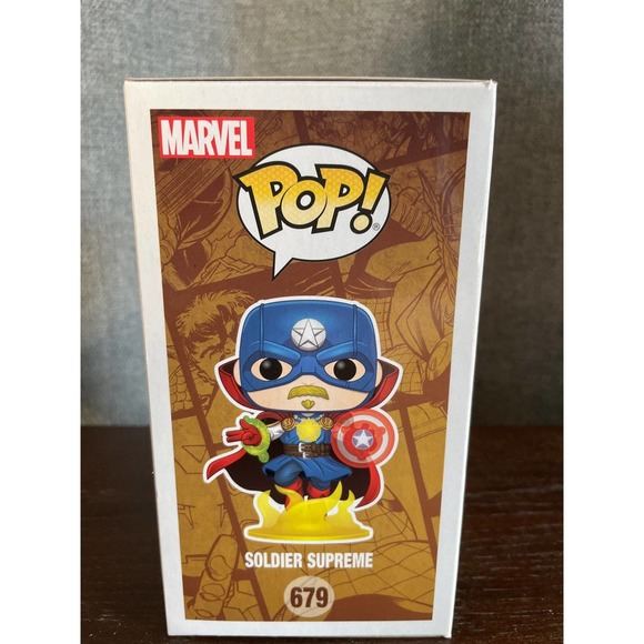 MARVEL #679 Infinity Warps - Soldier Supreme [Glow in the Dark] - Picture 4 of 6